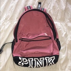 Pink vs backpack
